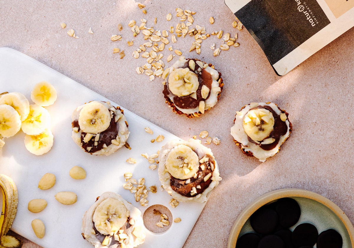 Bananen Split Granola Bites