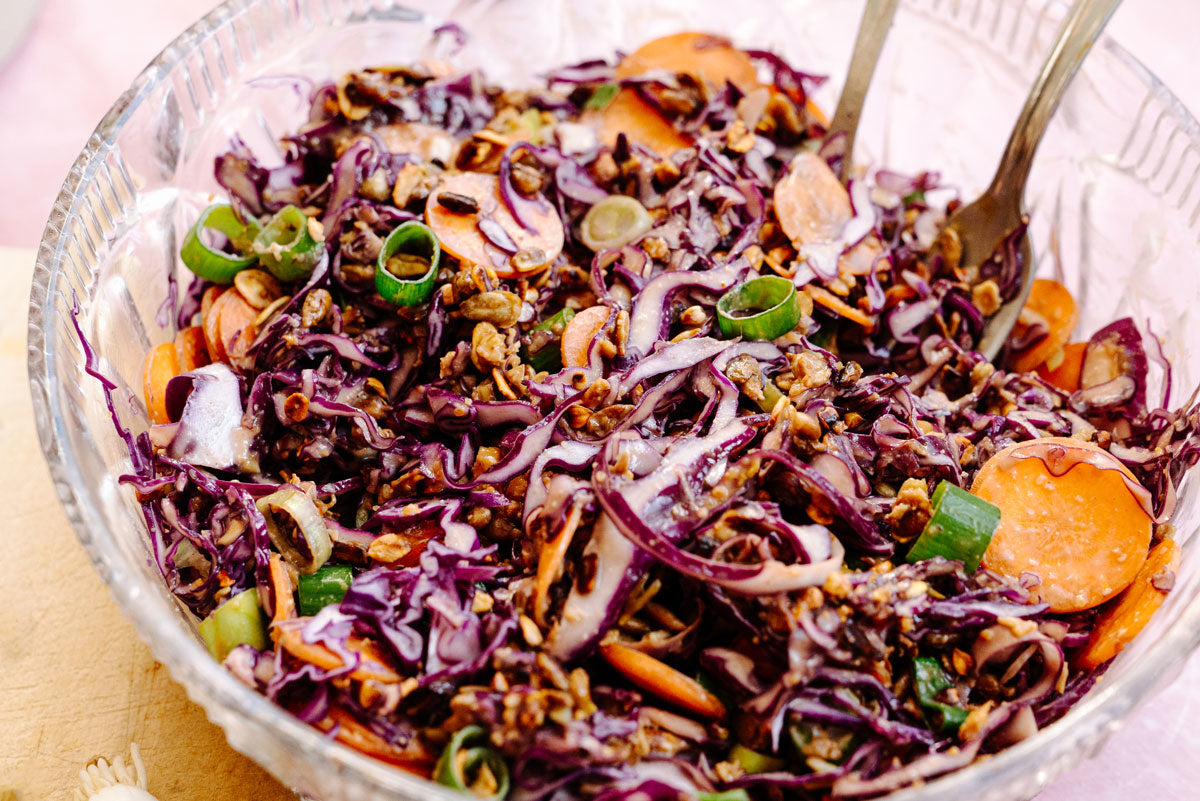 Crunchy Satay Salat