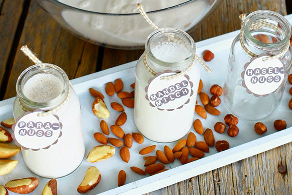 Nussmilch einfach selbstgemacht