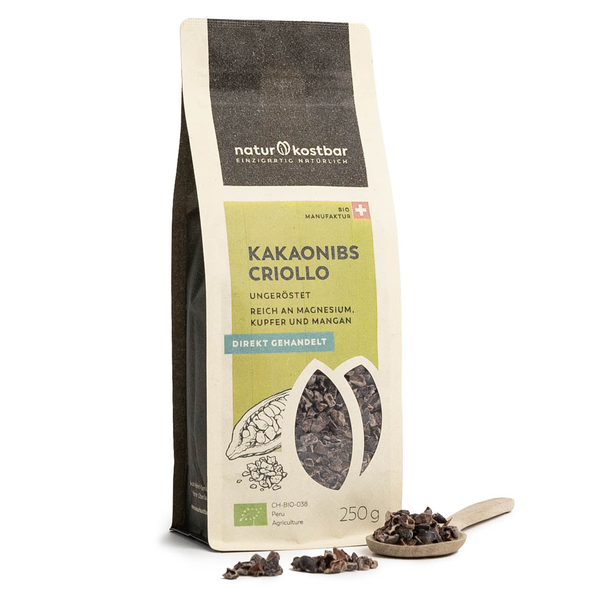 Kakaonibs Criollo 250g