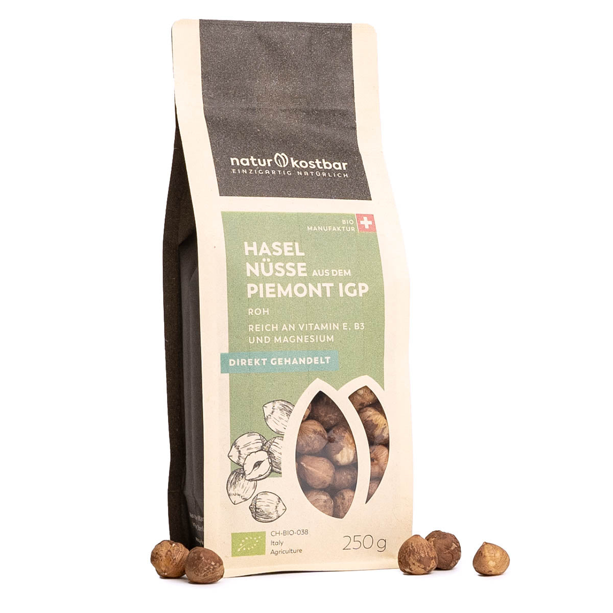 Haselnüsse Piemont IGP 250g
