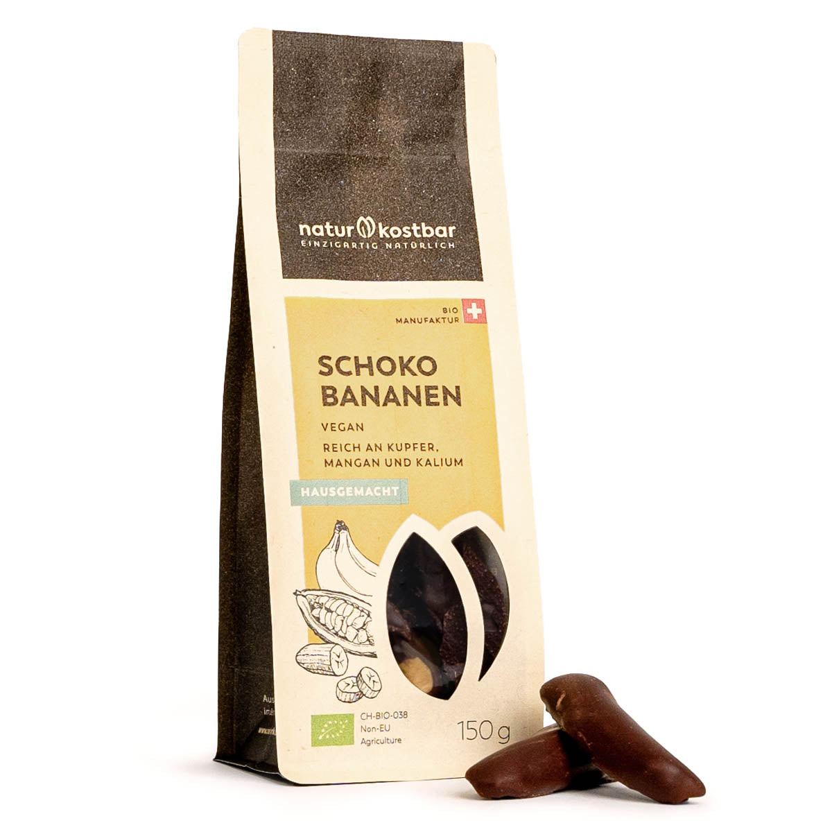Schoko-Bananen 150g