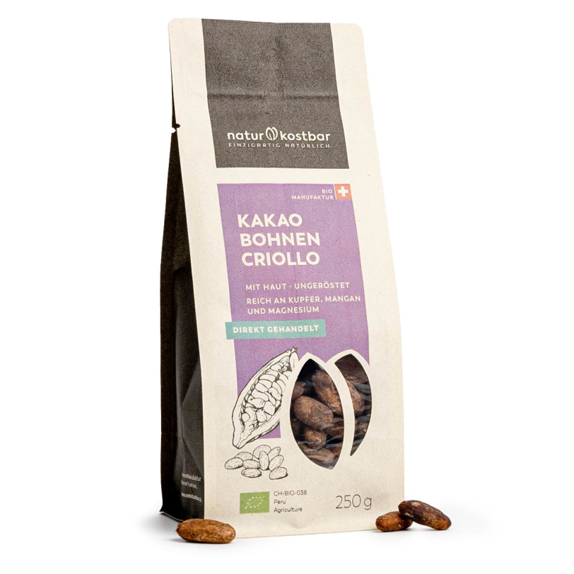 Kakaobohnen Criollo (250g)
