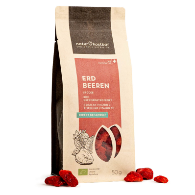 Erdbeeren gefriergetrocknet 50g