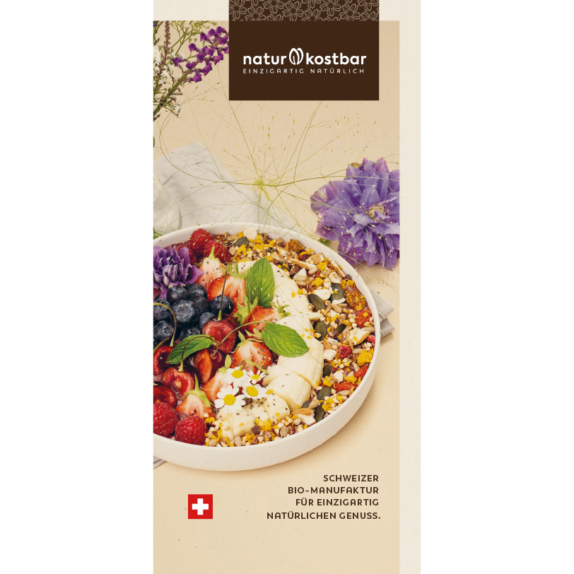 Broschüre Naturkostbar Werte