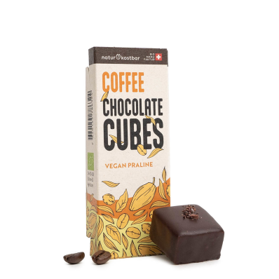 Coffee Chocolate Cubes Praline (2er Flowpack) (30g)