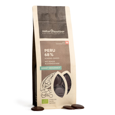 Schoko-Drops Peru 68% 150g